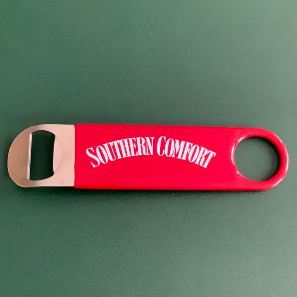 Heavy Duty Stainless Steel Long Neck Bottle Opener Southern Comfort Man Cave Bar - Picture 2 of 2